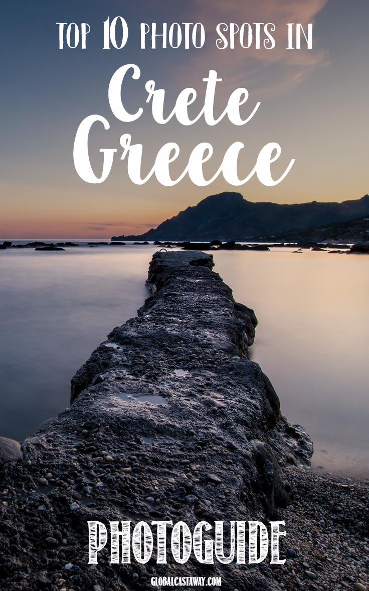 photo guide of crete greece. top 10 best photo spots | Chania | Elafonissi | Balos | Skinaria | Preveli | Plakias | Knossos #crete #creteguide #greece #travelcrete #travelgreece