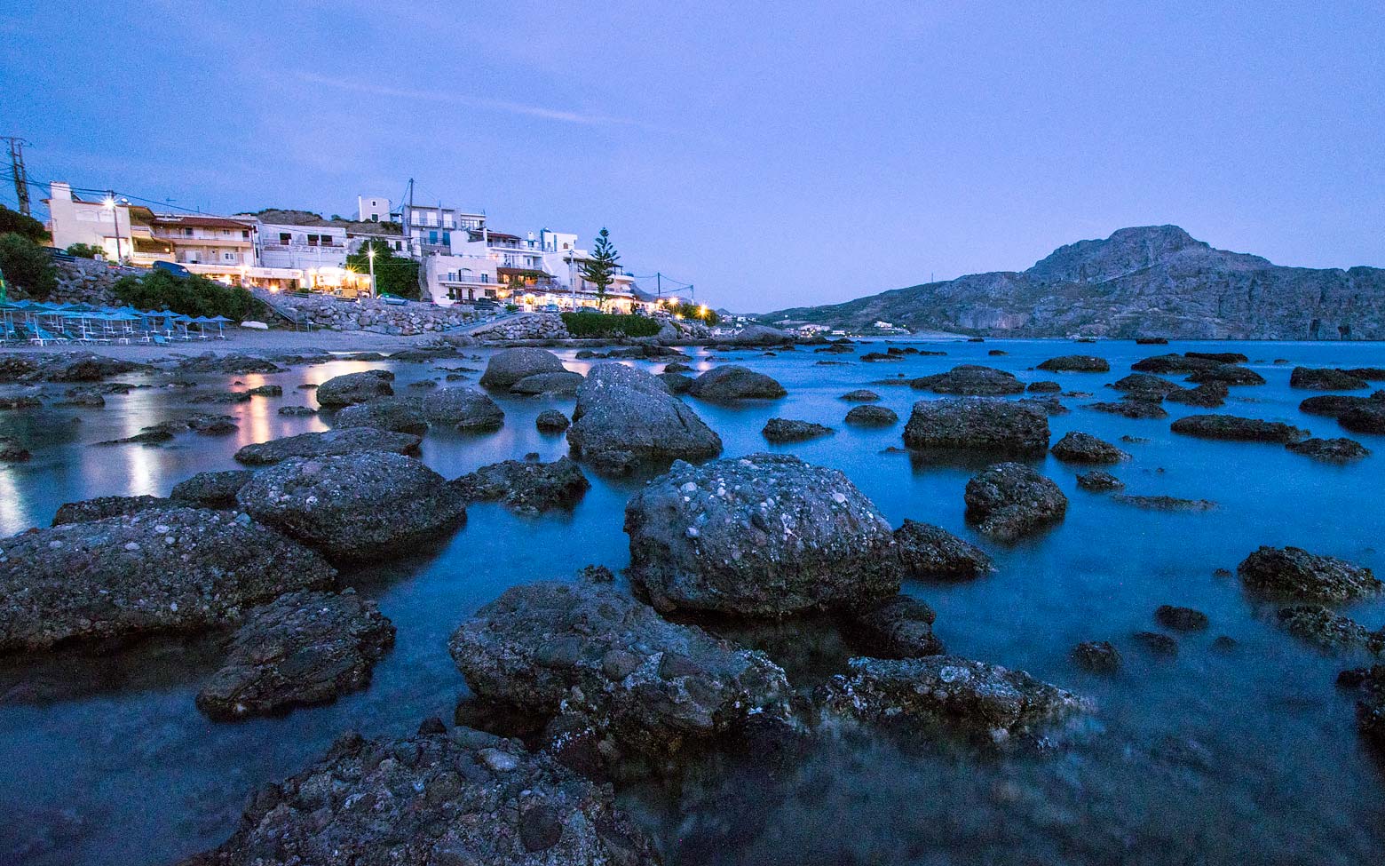 photo crete - the village of Plakias 