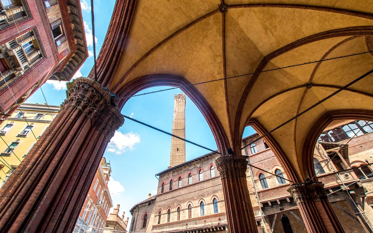 Arcs in Bologna,Italy