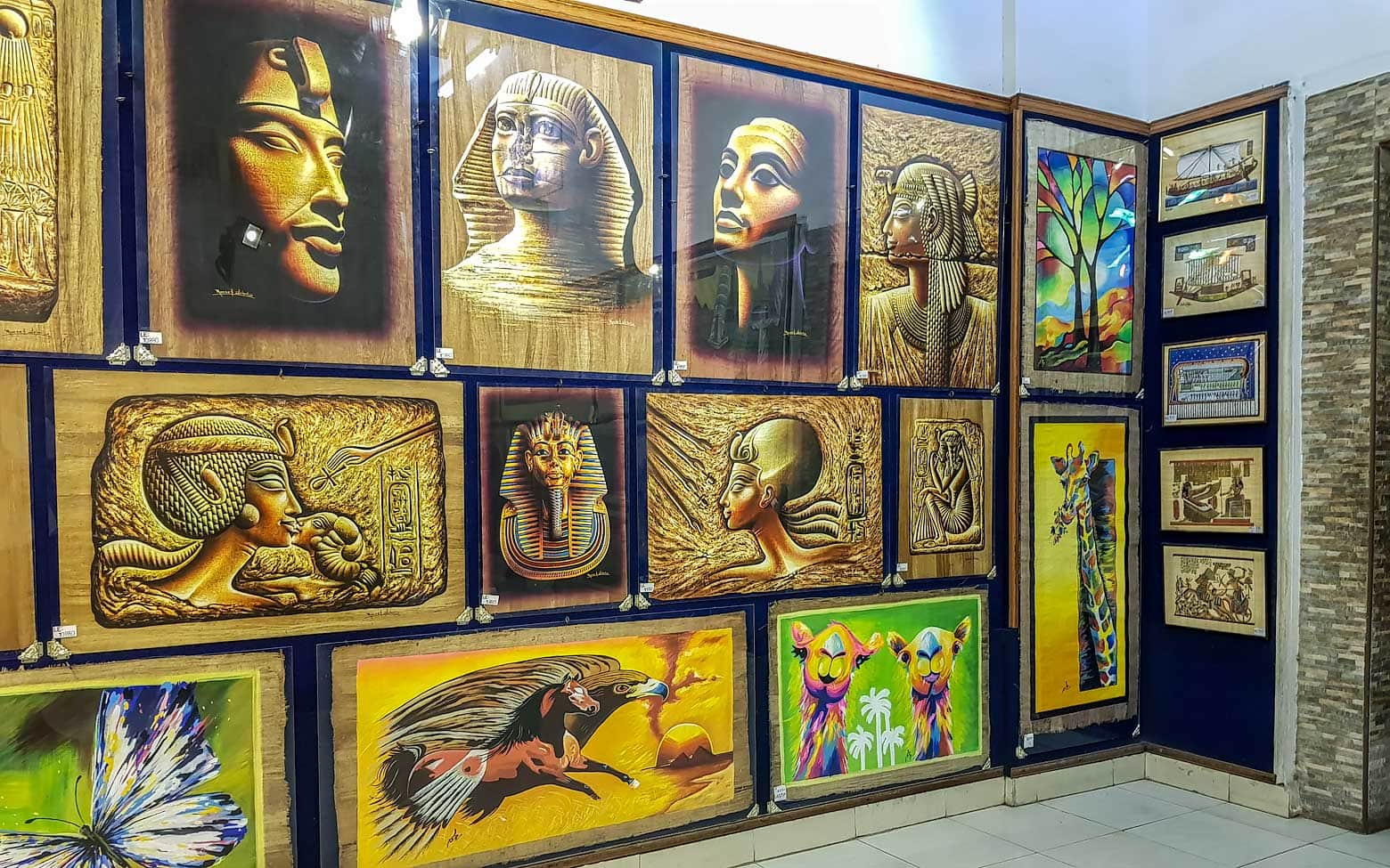 papyrus gallery in cairo egypt