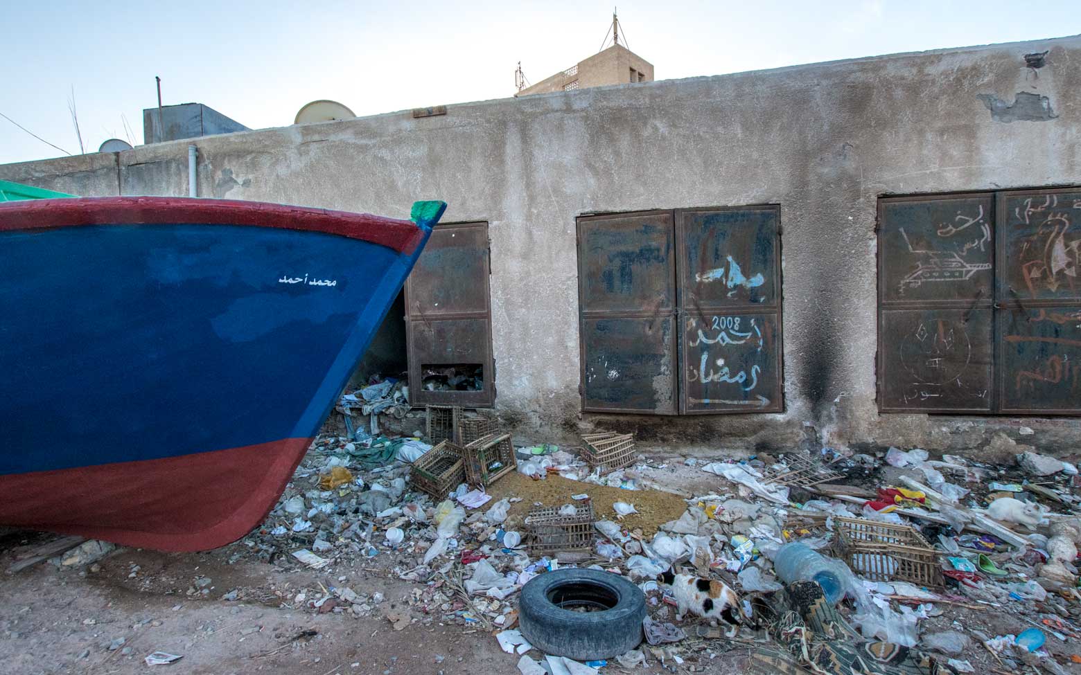 trash in cairo