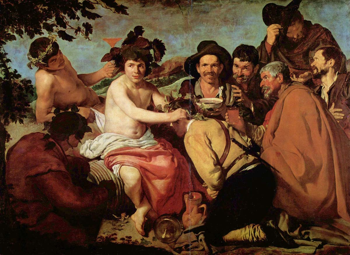 velasquez painting - the triumph of bacchus