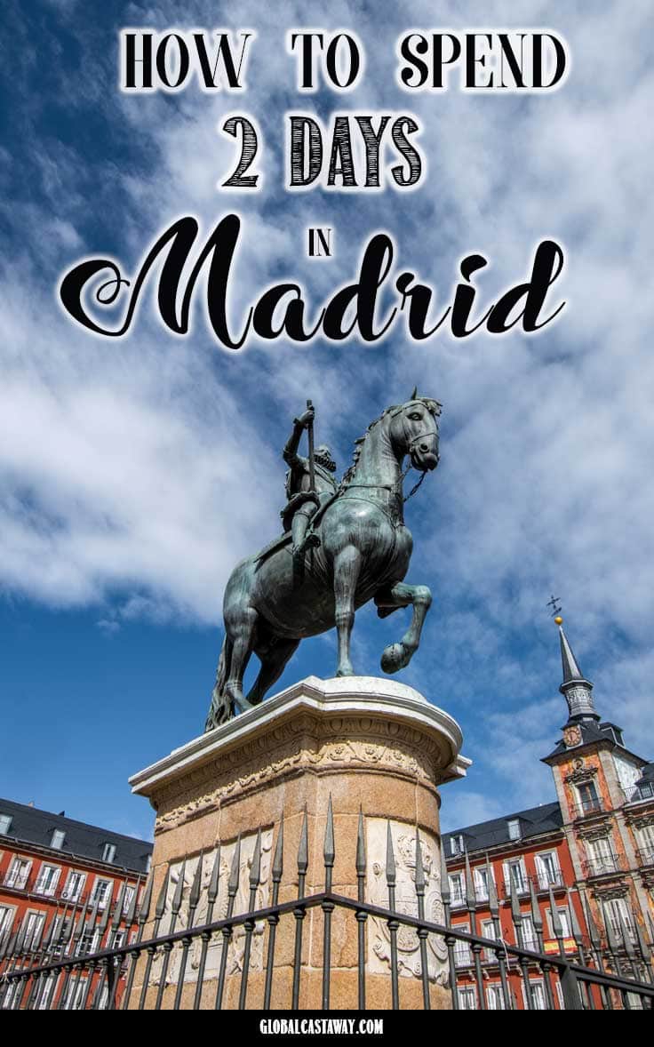 Madrid itinerary pin