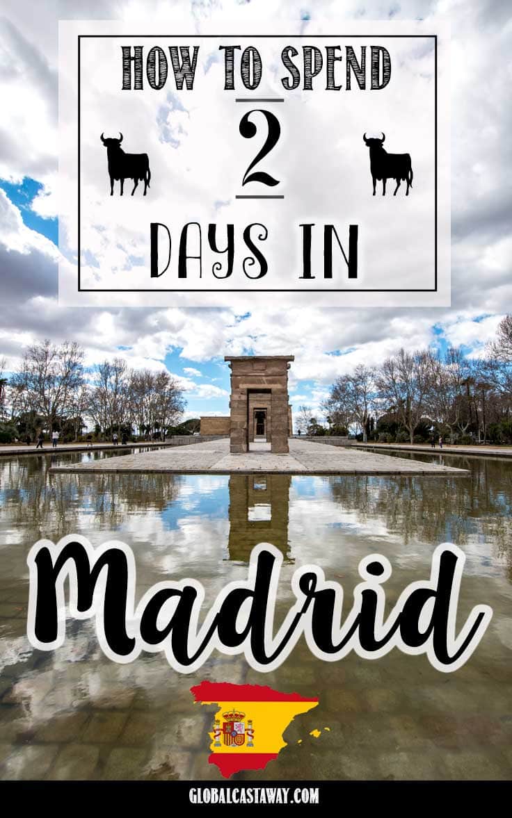 2 days in Madrid pin