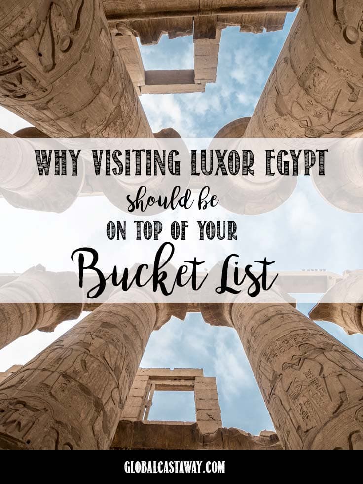 visiting Luxor Ehypt pin