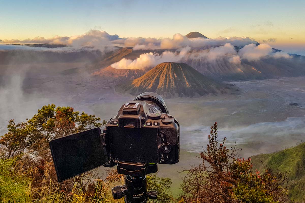 mount bromo for free - viewpoints