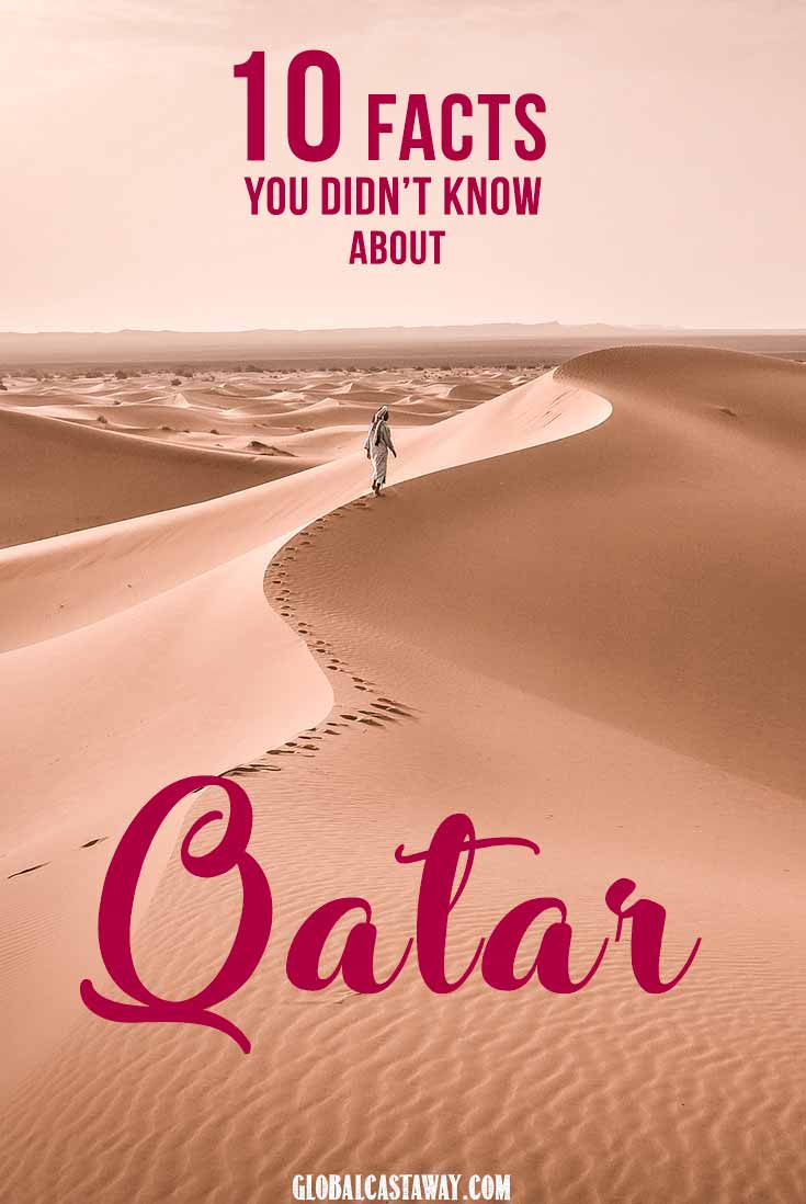 Qatar facts pin