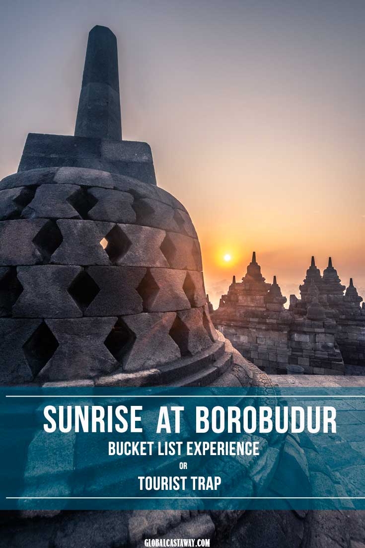 Borobudur sunrise pin