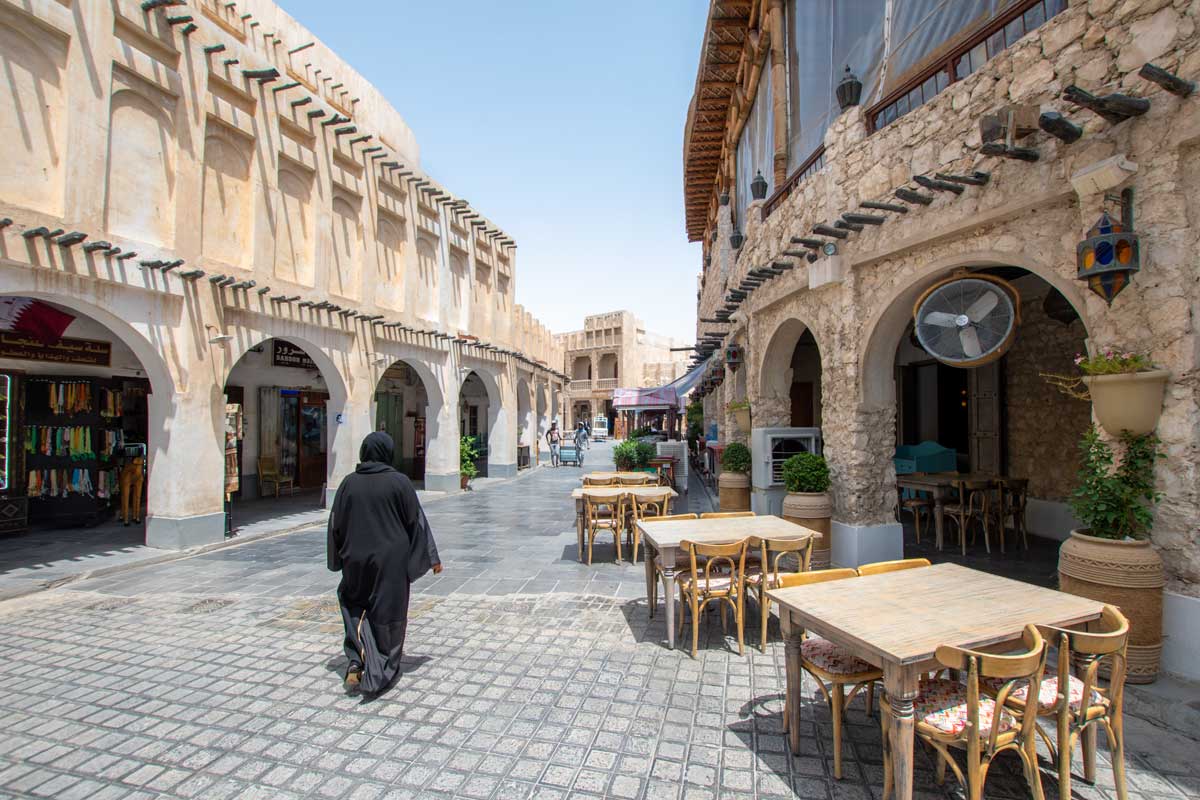 long doha layover - souq waqif