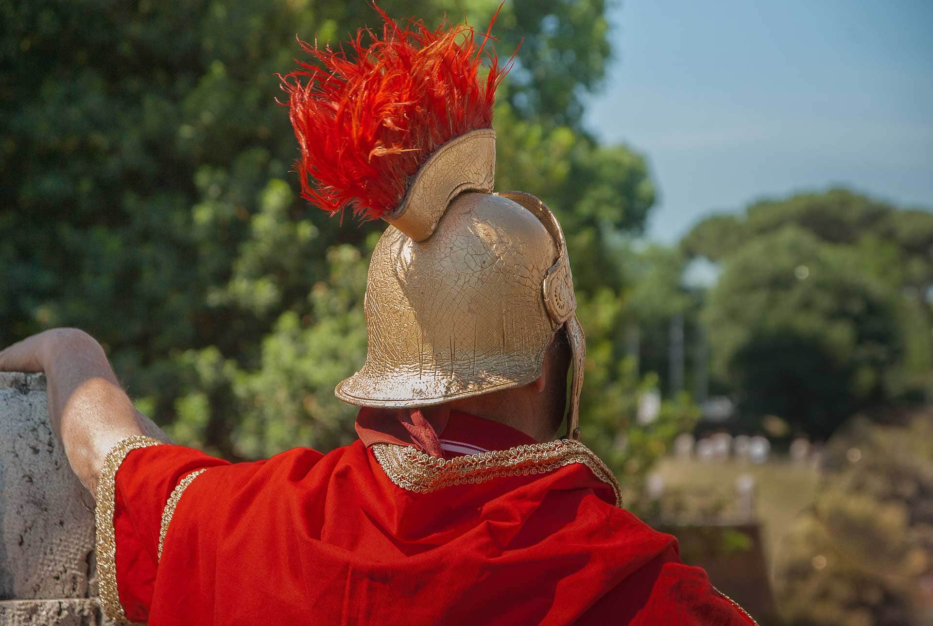 foto di un legionario romano - costruiscono londra sai