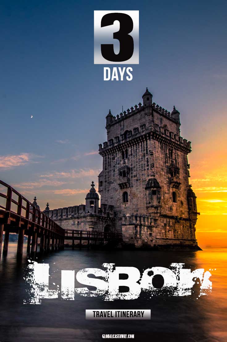 lisbon itinerary pin