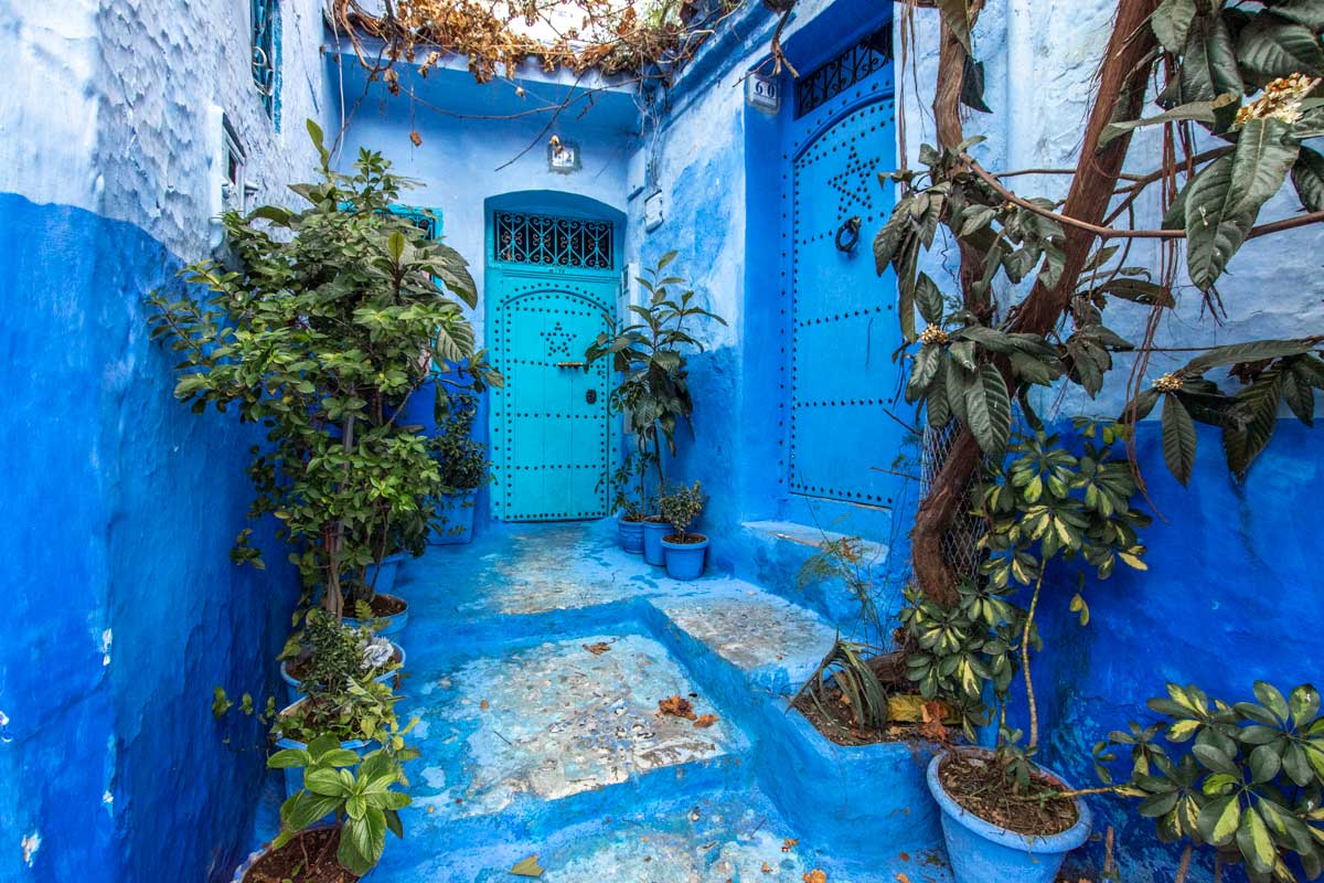 house in chefchaouen