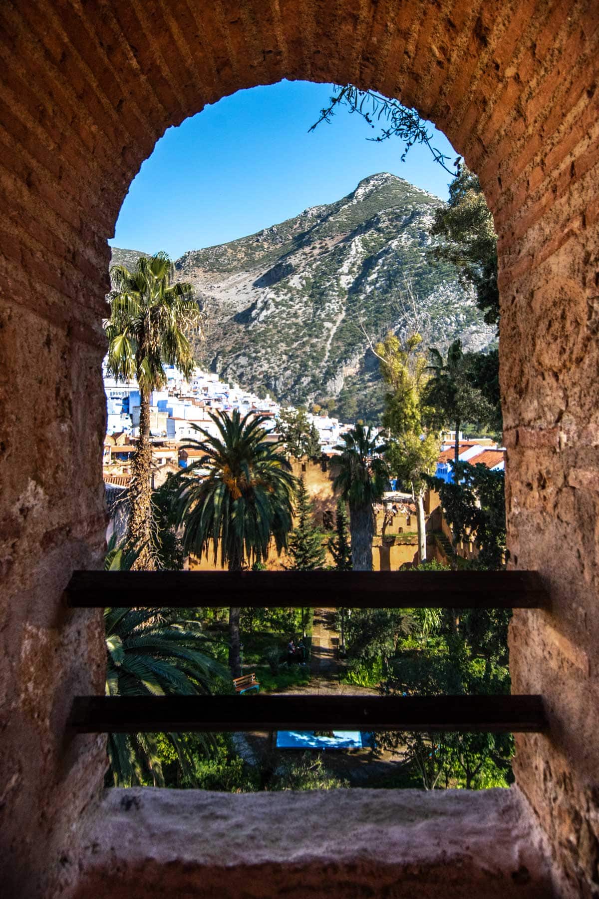 chefchaouen kasbah view