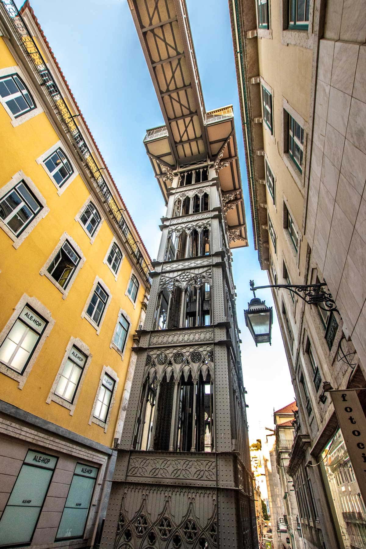 what not to do in lisbon - the santa justa lift