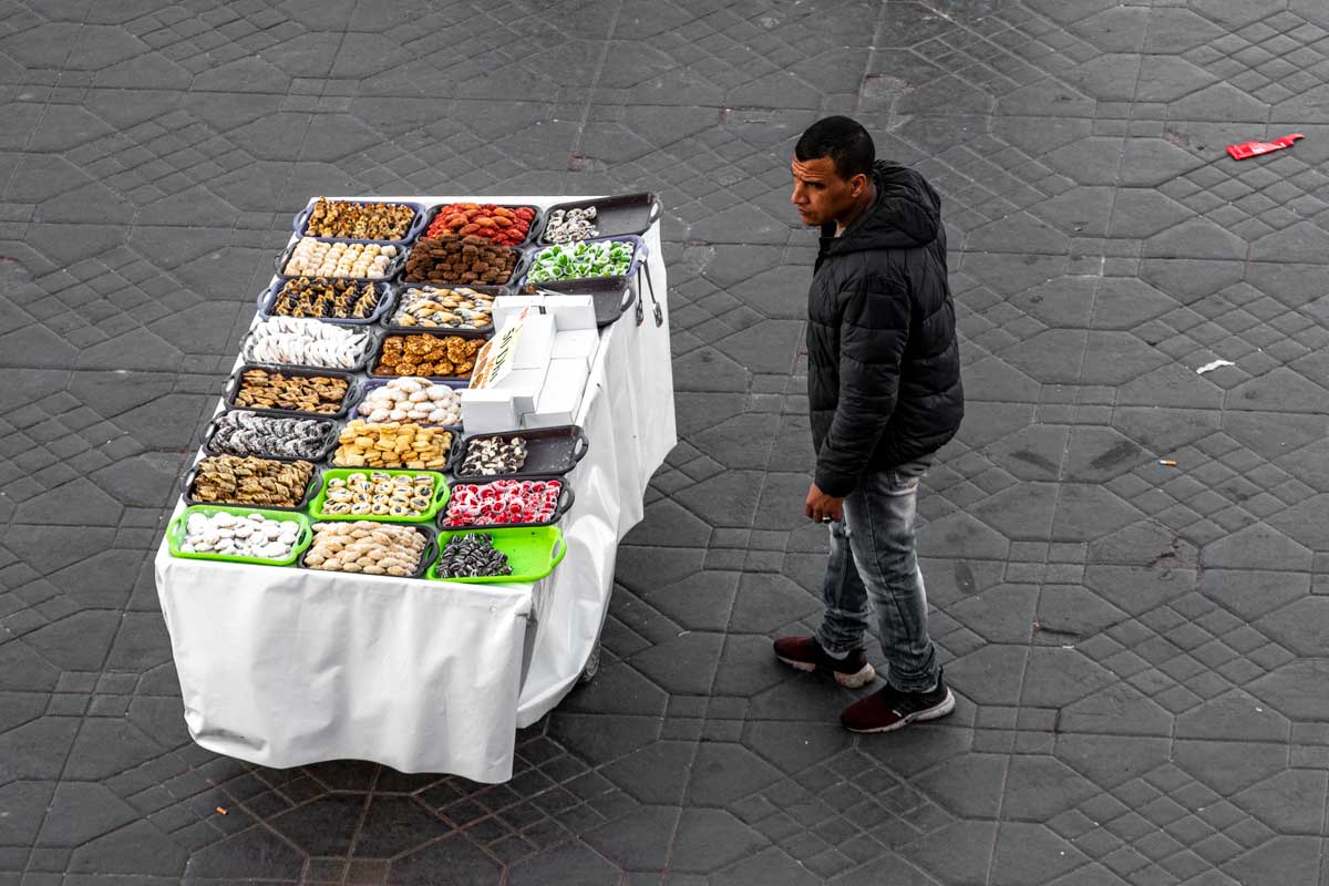 Skip the food on the Jemaa el-Fnaa