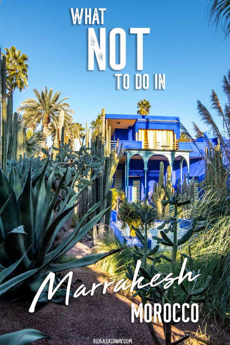 what to skip in Marrakech pin