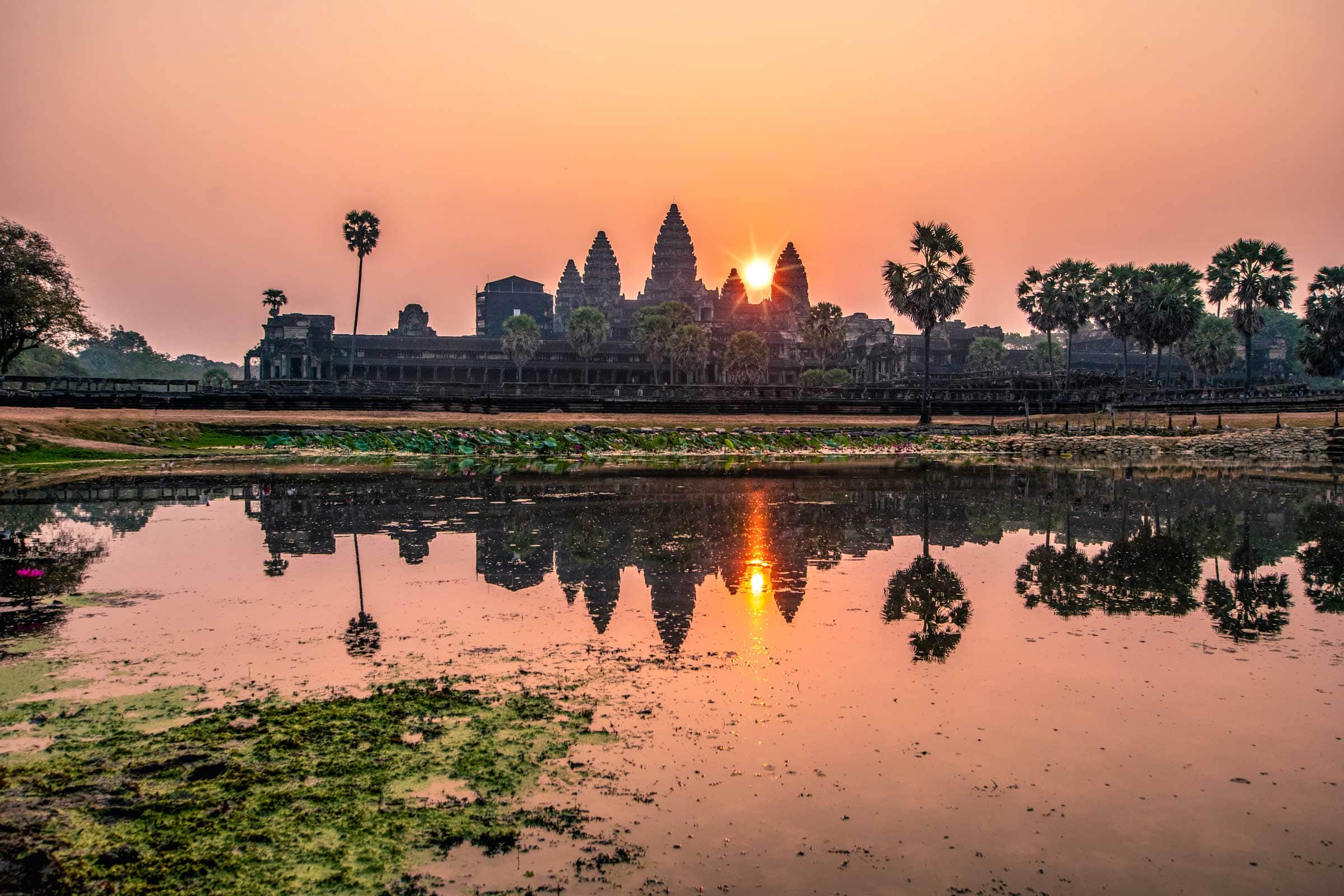 Ultimate travel bucket list ideas- Angkor Wat on sunrise
