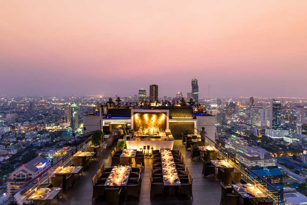 Bangkok rooftop bar