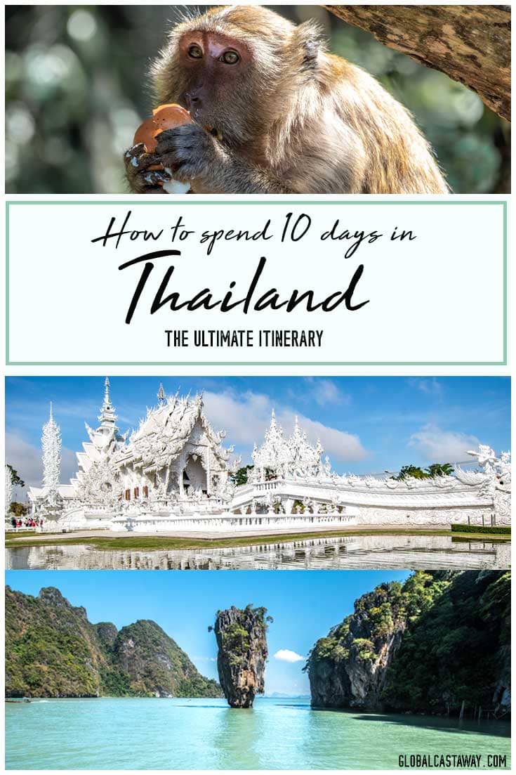 This 10 day Thailand itinerary is a compilation of 4 routes that will satisfy every type of traveler | 10 days in Thailand | Thailand itinerary | Thailand travel| Bangkok travel | Chiang Mai travel | Thailand travel guide | What to see in Thailand | Koh Tao travel | Koh Phangan travel | Krabi travel #thailand #thailandtravel #thailandguide #thailanditinerary