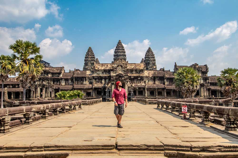 Angkor Wat photo spot - front gate