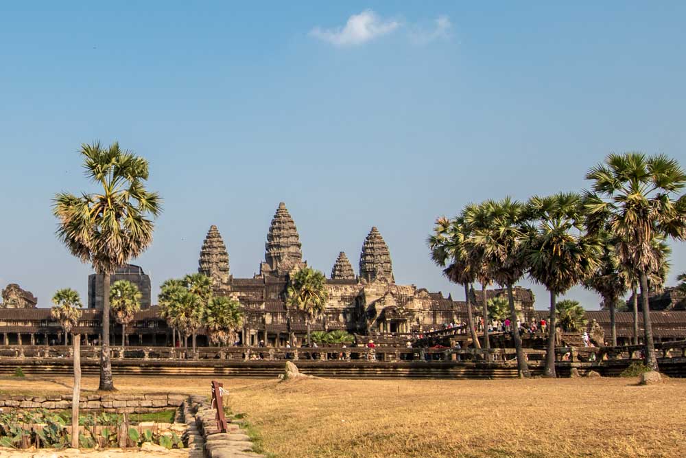 Angkor Wat sunrise photo spot