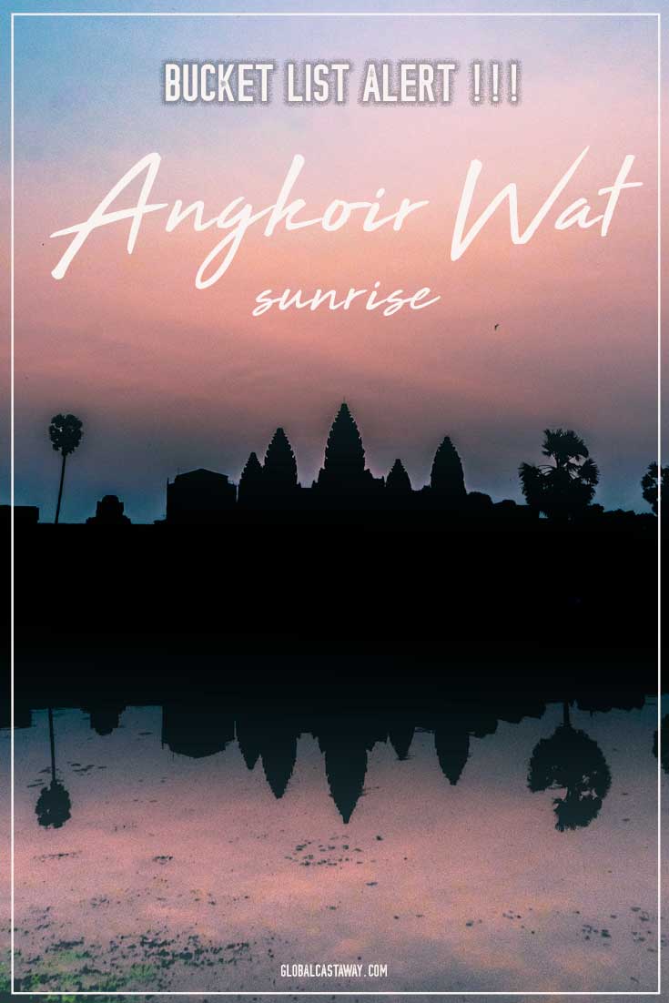 sunrise at angkor wat pin