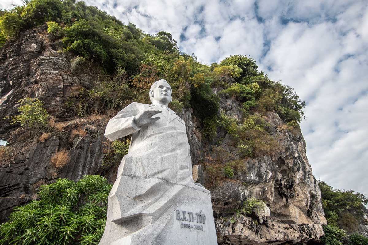 Titop island monument