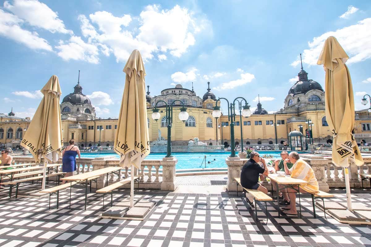 Famous Budapest thermal baths