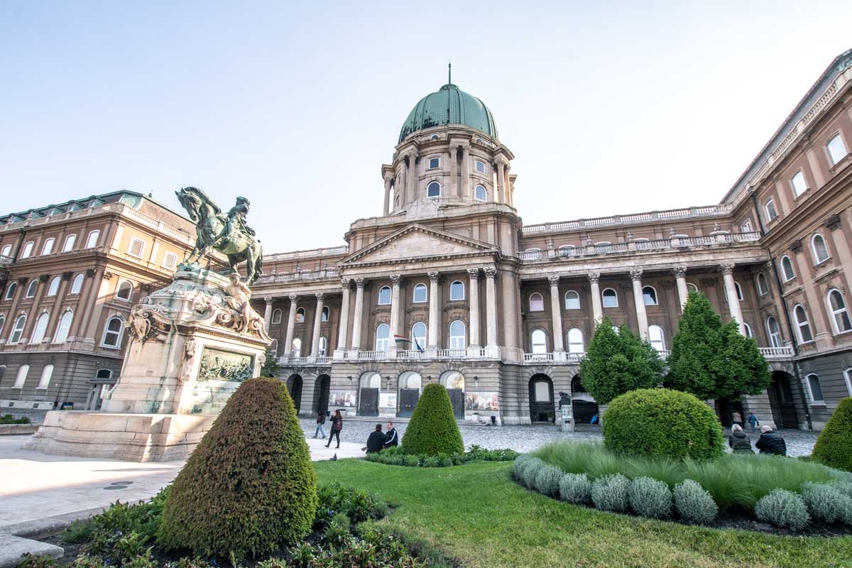 Buda Castle facade