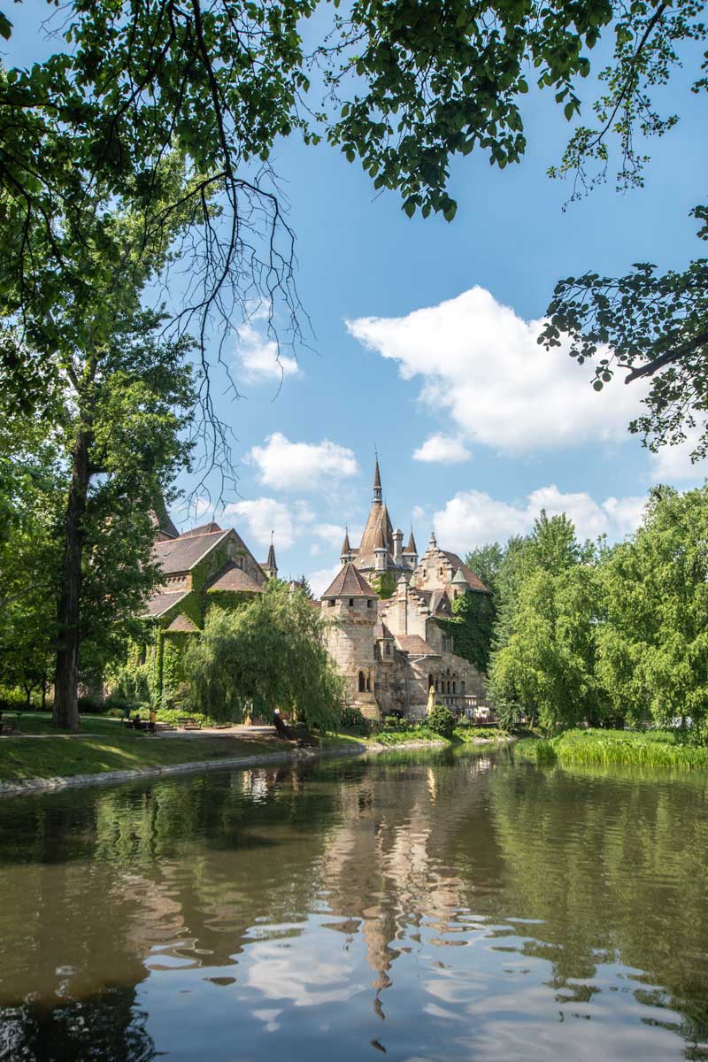 2 day Budapest itinerary - Castle by the lake