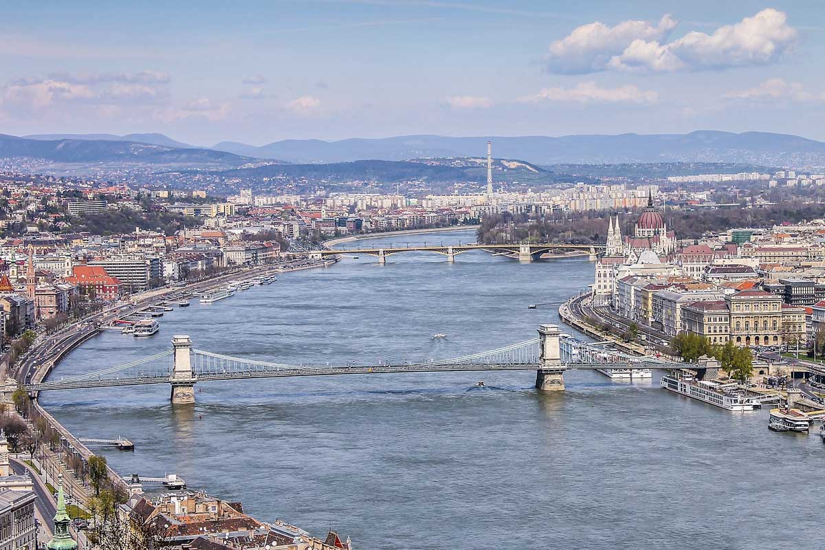 View form Budapest Citadel