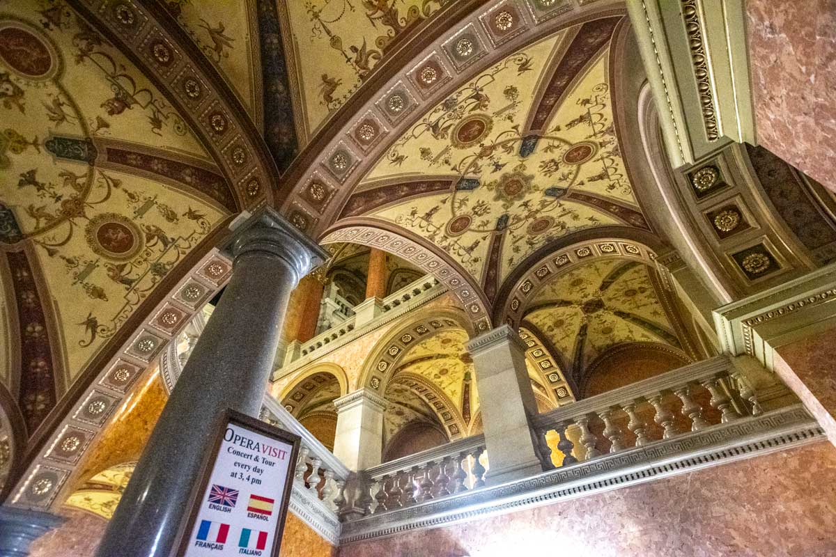 Budapest Opera House inside