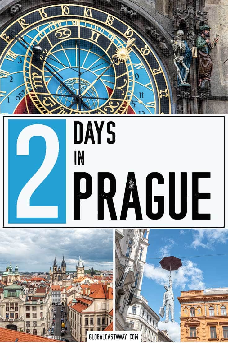 2 days in Prague pin