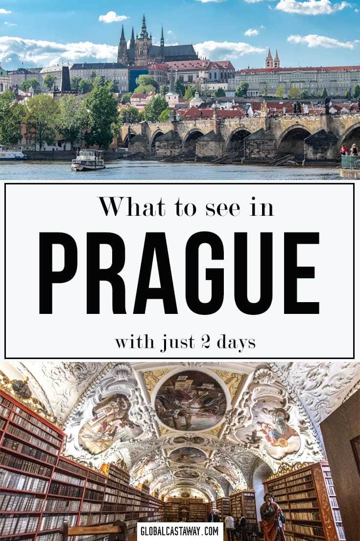 Prague itinerary pin