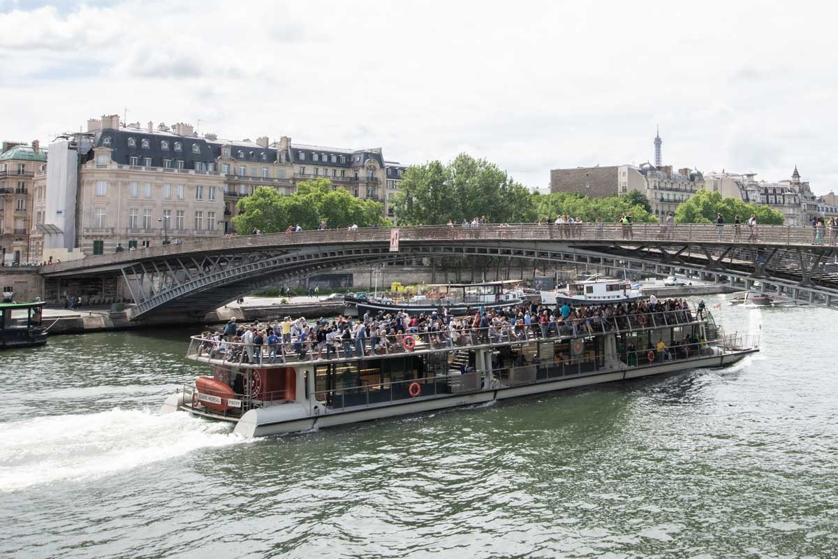4 days in Paris - cruise over Seine