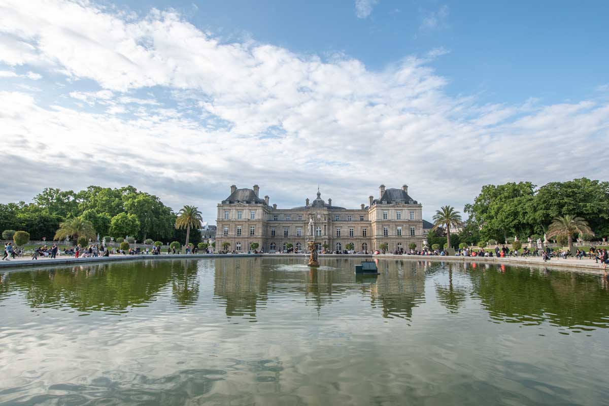 pond in the Luxemburg Gardens