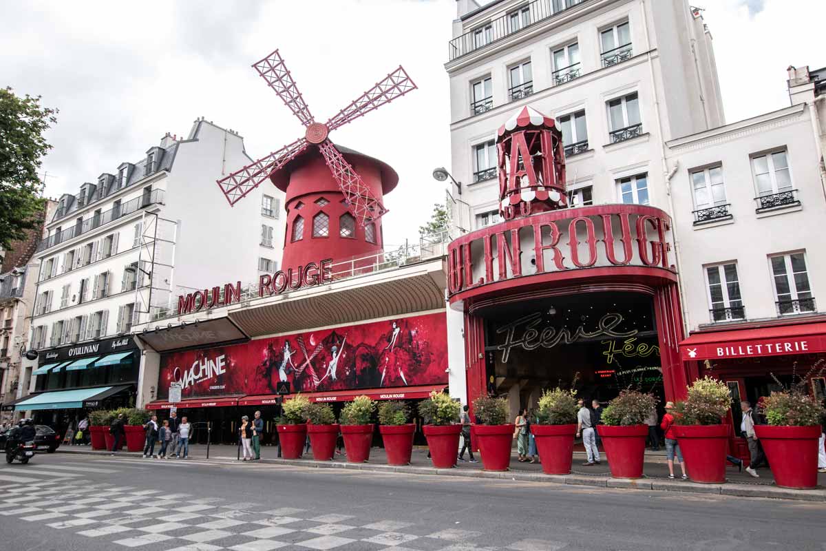 Moulin Rouge from the street