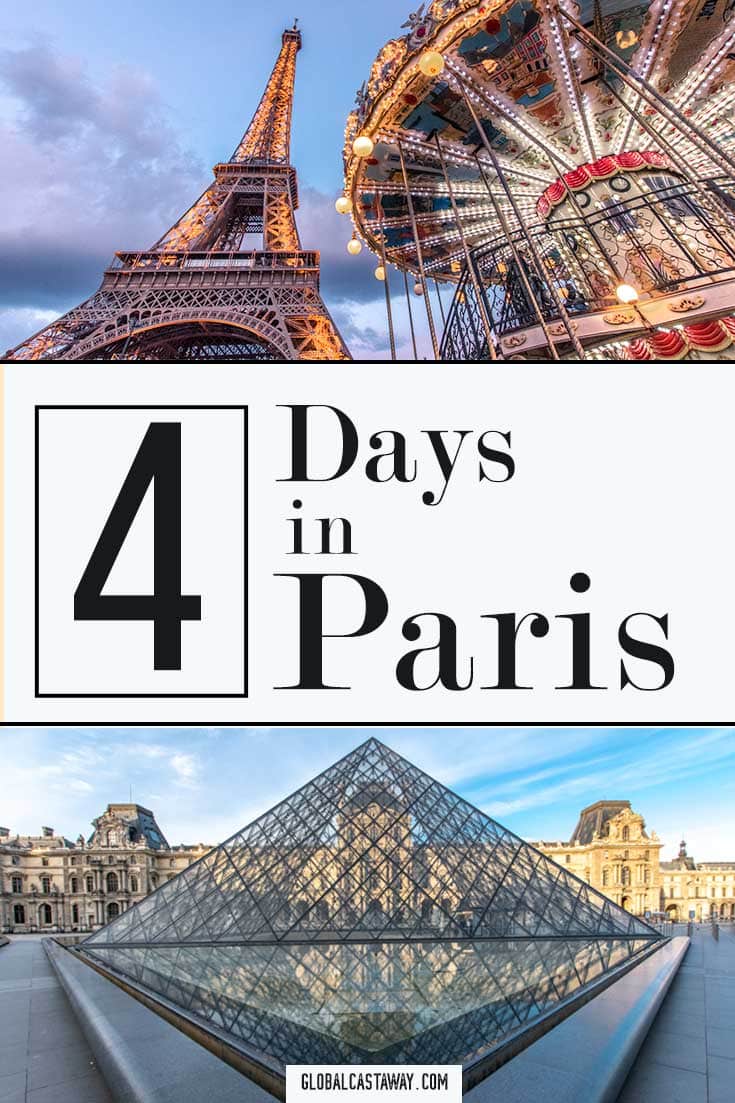 Check out how to see the best of Paris in 4 days | travel Paris | Paris travel guide | Paris itinerary | Paris itinerary map