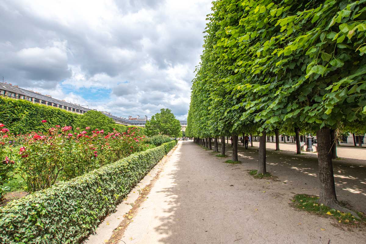 4 day Paris itinerary - Royal Gardens