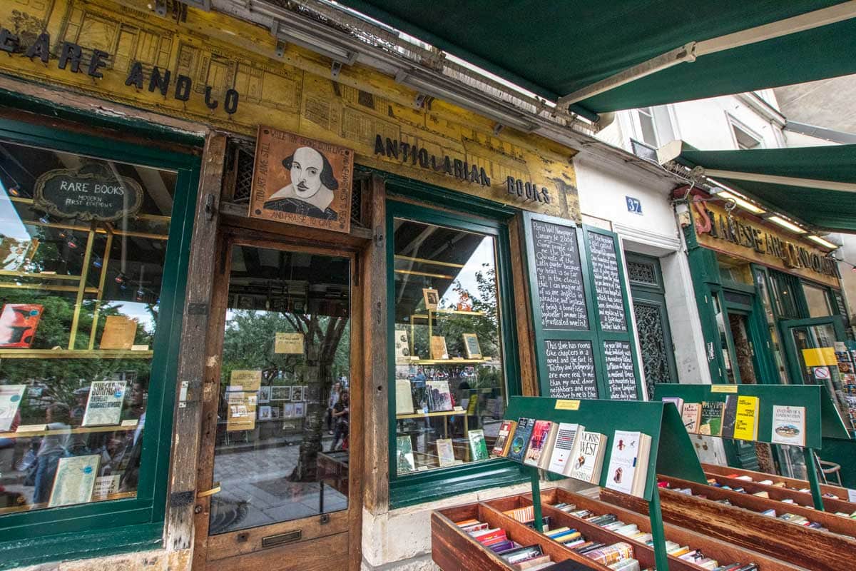 4 days in Paris - Shakespeare and Company