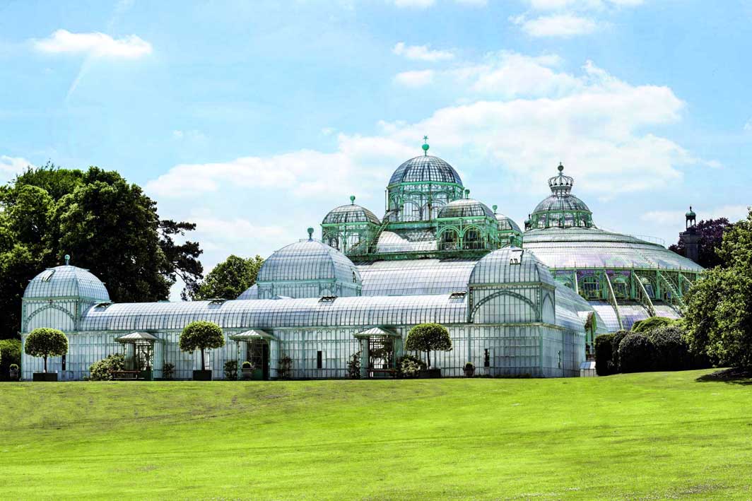 The Royal Greenhouse from the outside