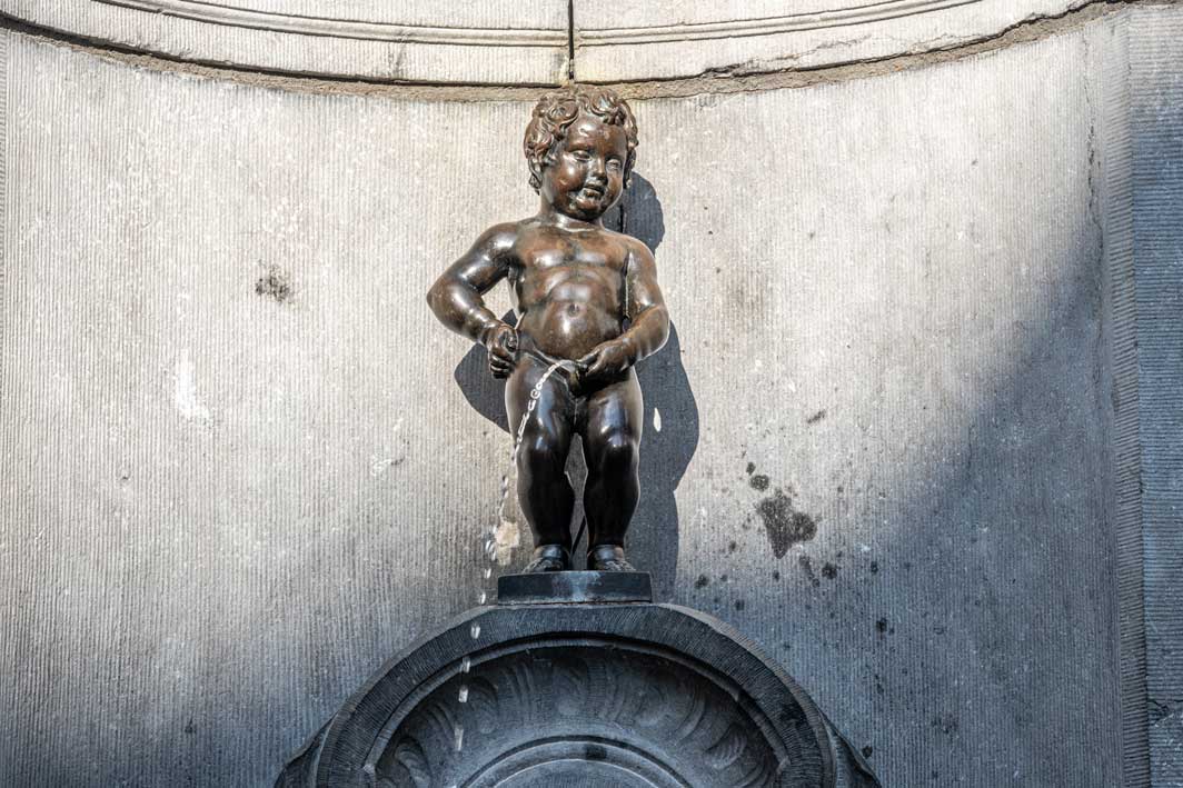 Manneken Pis close up