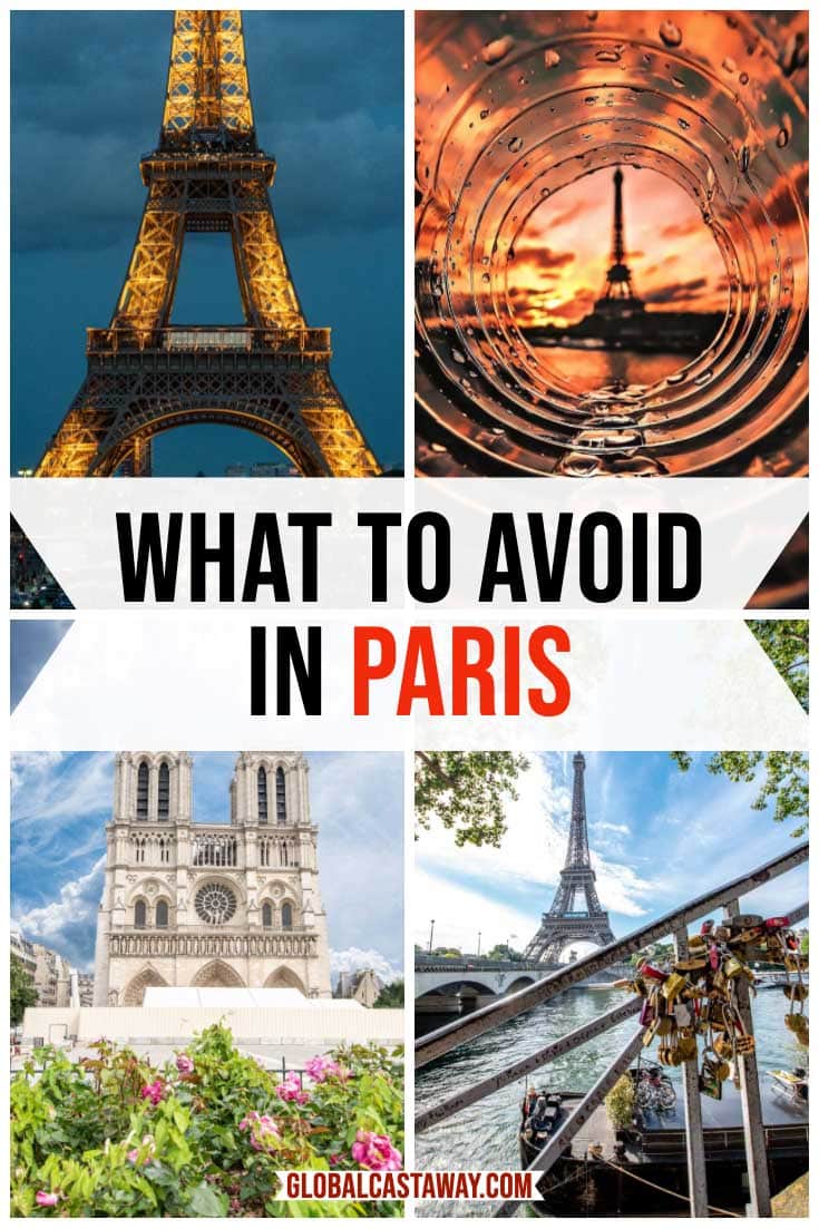 What to avoid in Paris pin