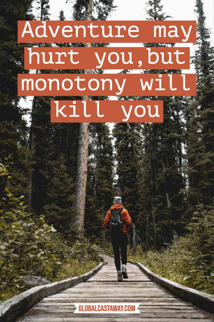 adventure-may-hurt-you-but-monotony-will-kill-you-on-forest-background