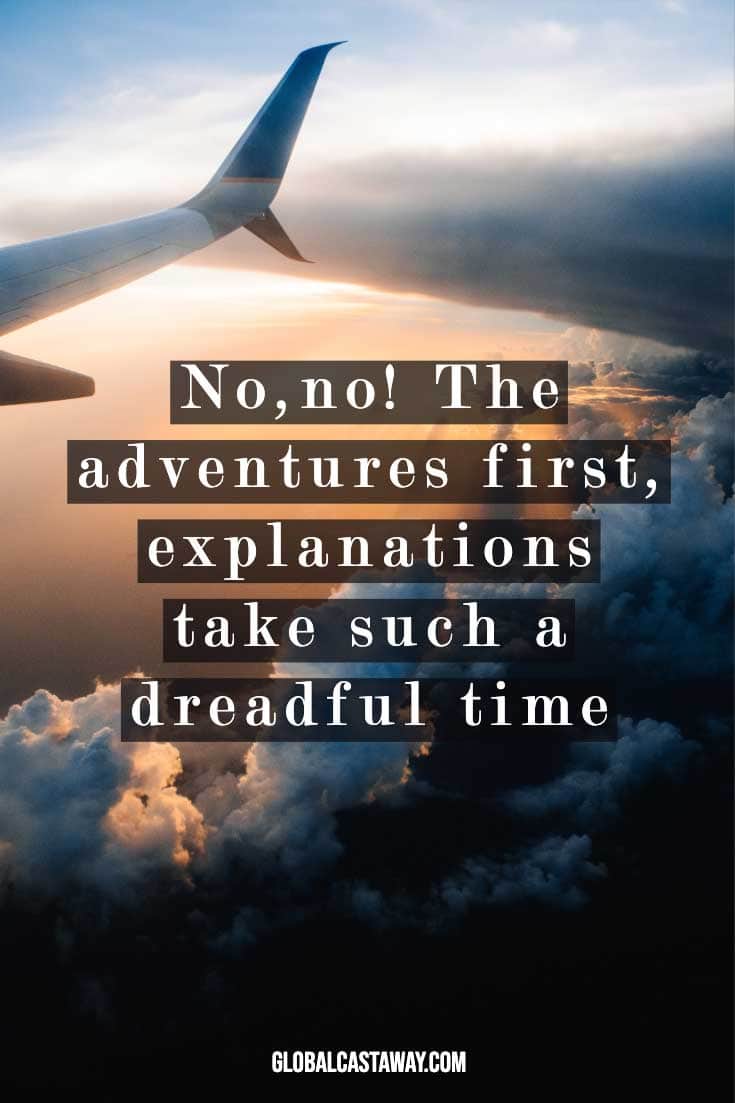 Unexpected Adventure  Travel quotes adventure, Adventure quotes