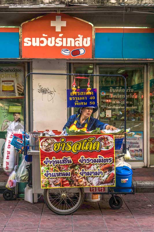 thai streetfood cart