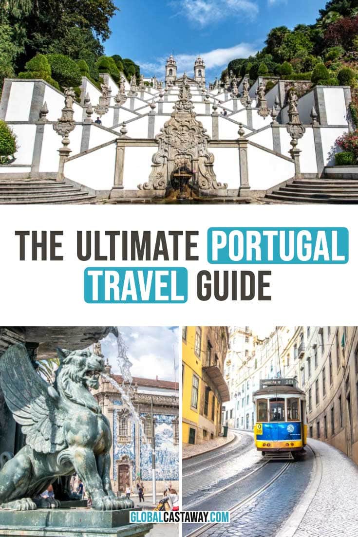 Portugal travel guide pin