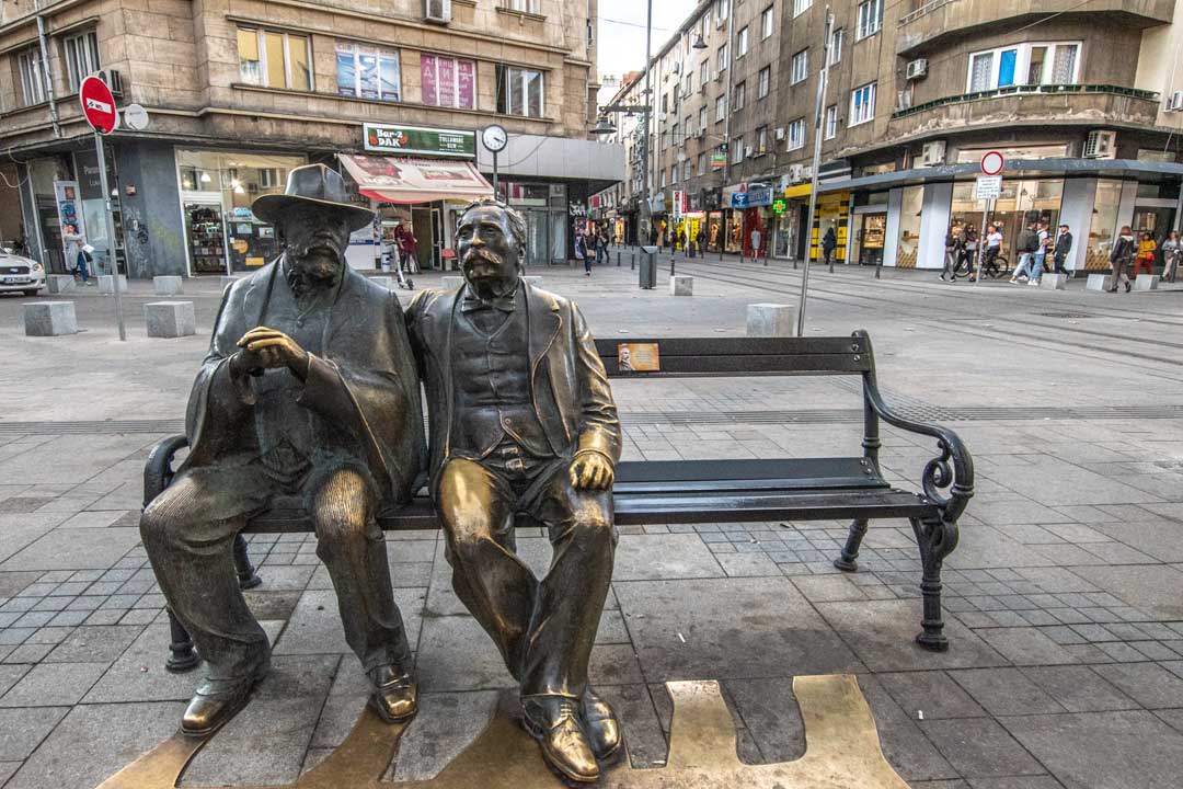 slaveikov-square-in-Sofia - slaveikov bench