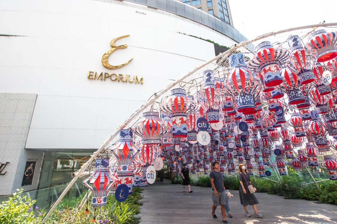 Emporium Shopping Complex, Sukhumvit Road, Bangkok. Fashion Brands in  Thailand. Gourmet Market.