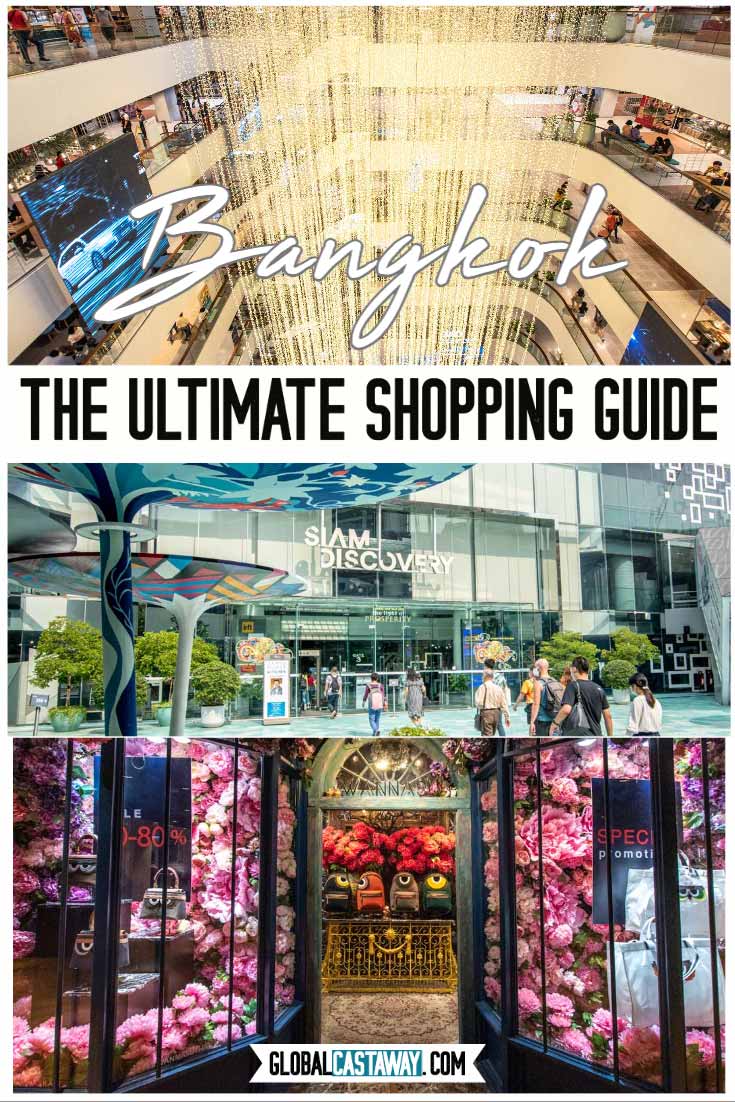 where to go shopping in Bangkok pin